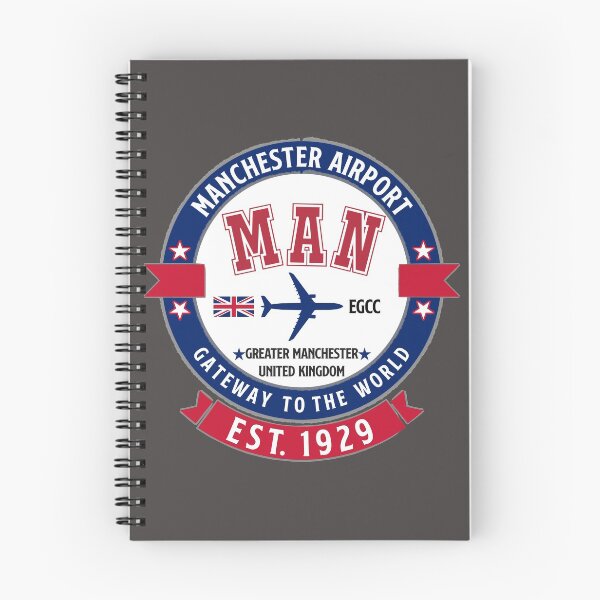 Item preview, MAN International Airport UK - Modern Vintage Style designed and sold by FouDeeziner.
