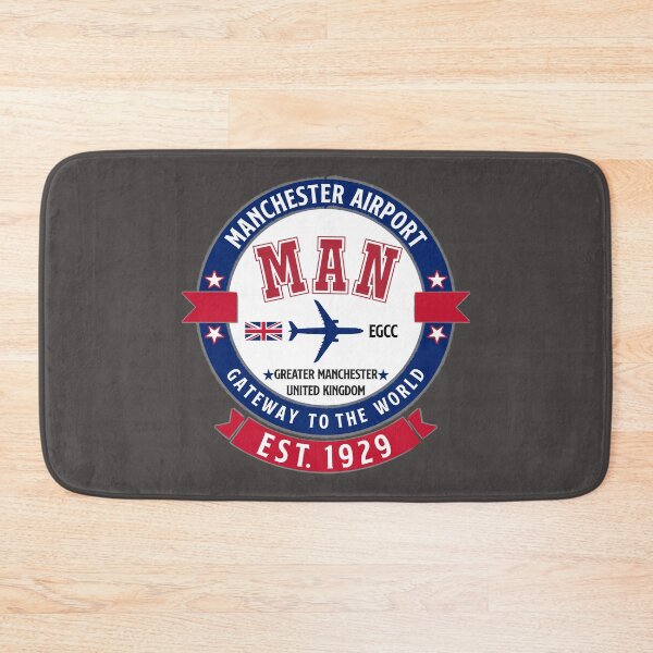 Item preview, MAN International Airport UK - Modern Vintage Style designed and sold by FouDeeziner.