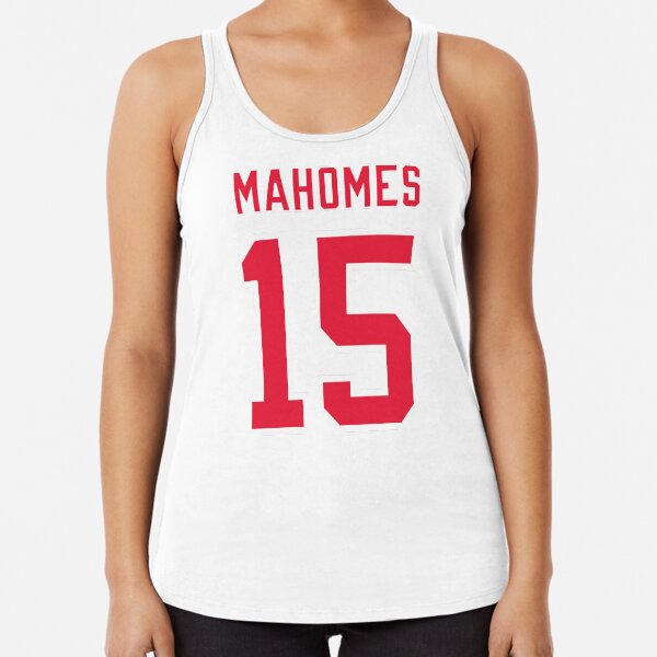 Copy of NFL Patrick Mahomes Kansas City Chiefs Jersey Racerback Tank Top