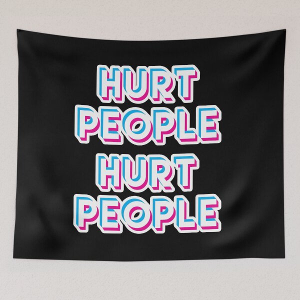 Item preview, Hurt people, hurt people designed and sold by textPODlaw.