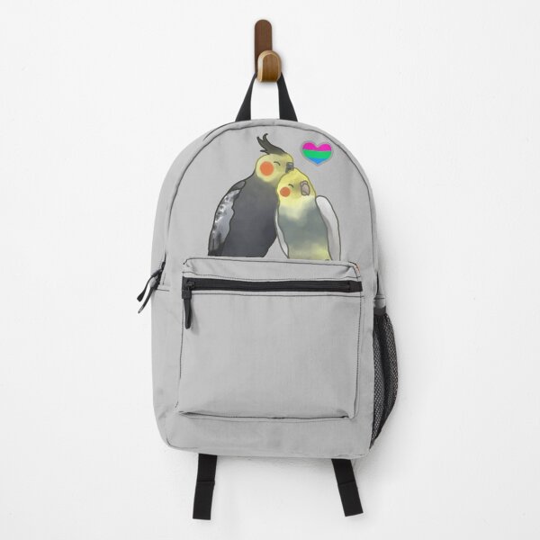 Item preview, Polysexual Cuddling Cockatiels designed and sold by AdoraBirdArt.
