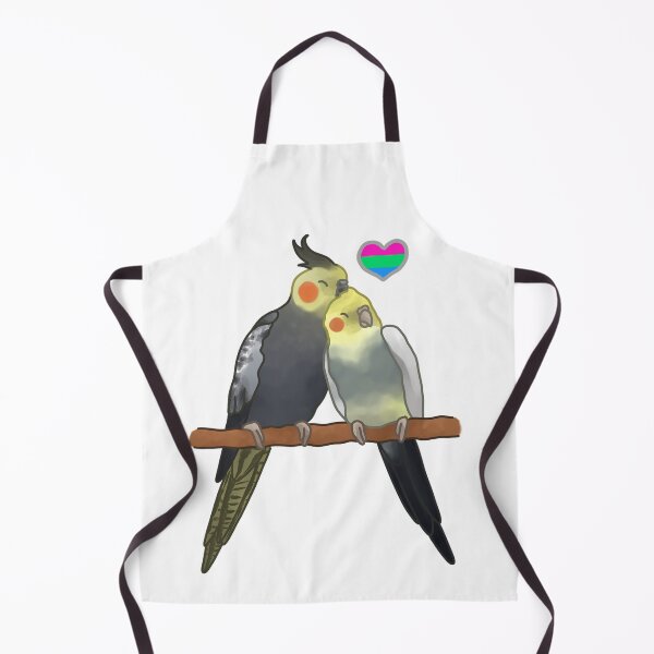 Item preview, Polysexual Cuddling Cockatiels designed and sold by AdoraBirdArt.