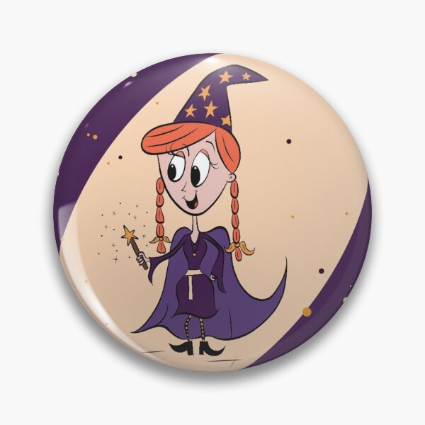 Item preview, Little Witch Cartoon | Abracadabra | Witch Illustration designed and sold by Dahyi.