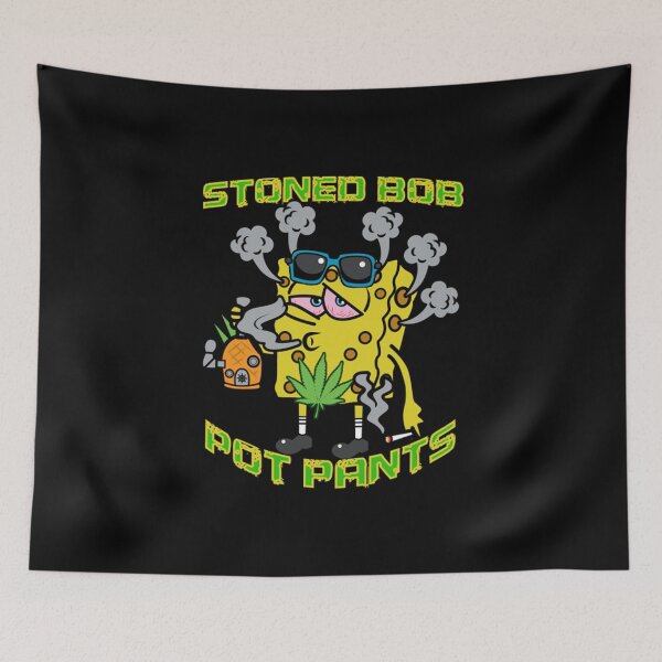 Item preview, Stoned Bob Pot Pants [Funny Sponge Bob Parody] designed and sold by Nikkidesaeger.