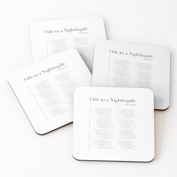 Item preview, Ode to a Nightingale by John Keats designed and sold by wisemagpie.