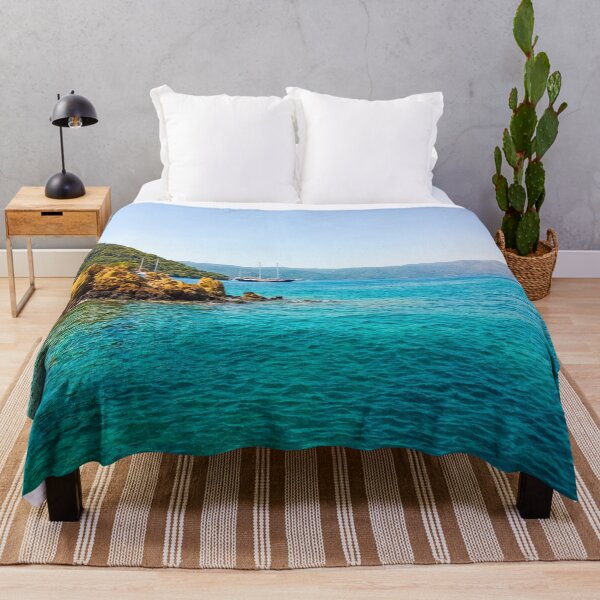 Item preview, Sky-blue Mediterranean designed and sold by Garlawach.