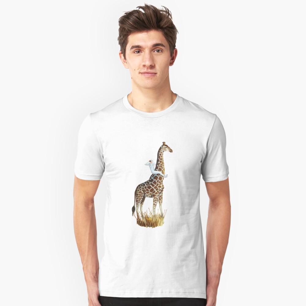 Lookout | Digital Illustration Slim Fit T-Shirt