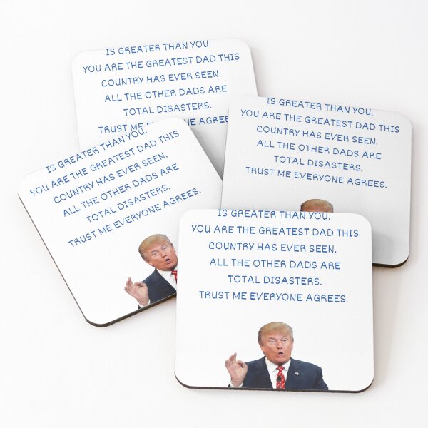 Item preview, Trump- Greatest Dad designed and sold by Quoteeble.