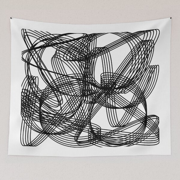 Item preview, Abstract pattern -  black and white. designed and sold by K.S ART.