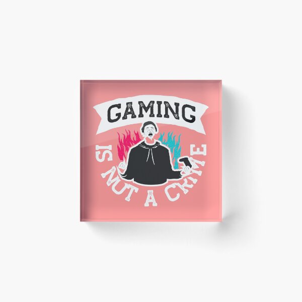 Item preview, Gaming is not a Crime designed and sold by yassiny.