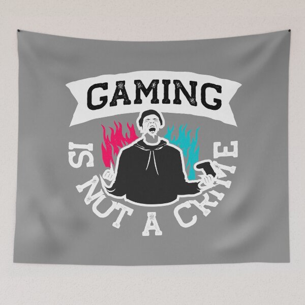 Item preview, Gaming is not a Crime designed and sold by yassiny.
