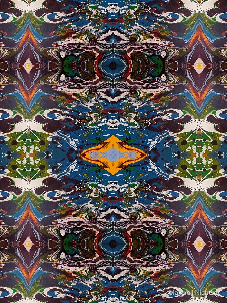 Thumbnail 3 of 3, Scarf, Abstract Pattern 8 designed and sold by MaxwellAbstract.