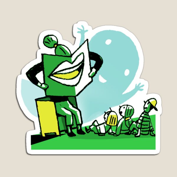 book reading Magnet