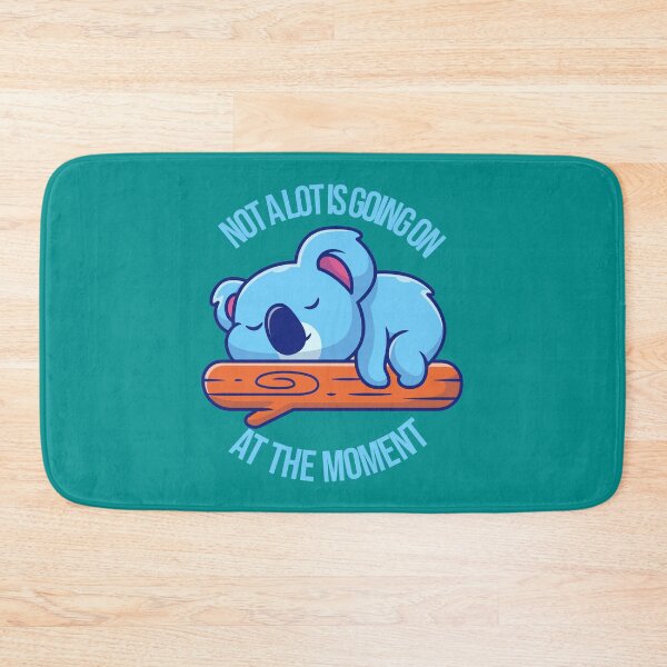 Item preview, Not a lot Going on at the Moment Kawaii Koala Boba Cozy Cute Little Koala Sleeping Koala designed and sold by Avgeek21.