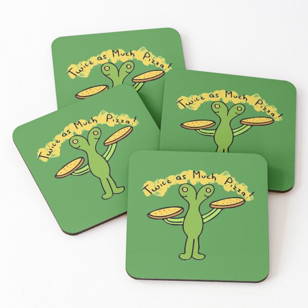 Item preview, Twice as Much Pizza designed and sold by Davey's Designs.