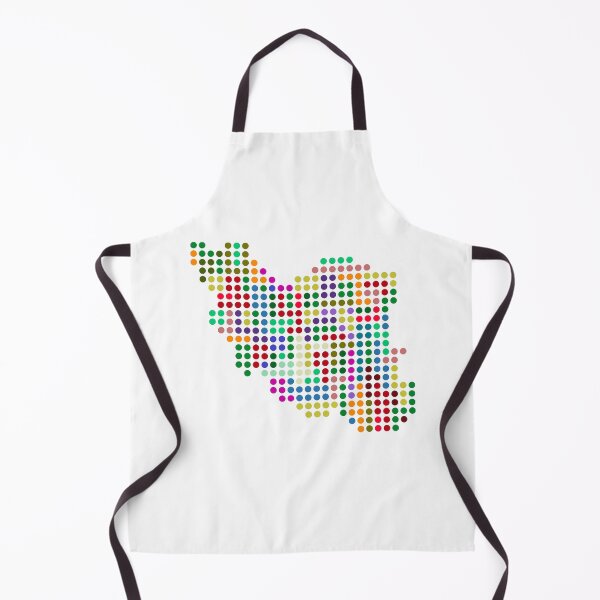 Item preview, Dotted Iran Map designed and sold by amision.
