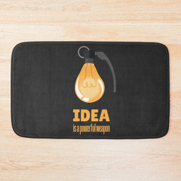 Item preview, Idea Grenade Ideas Are Powerful designed and sold by artado.