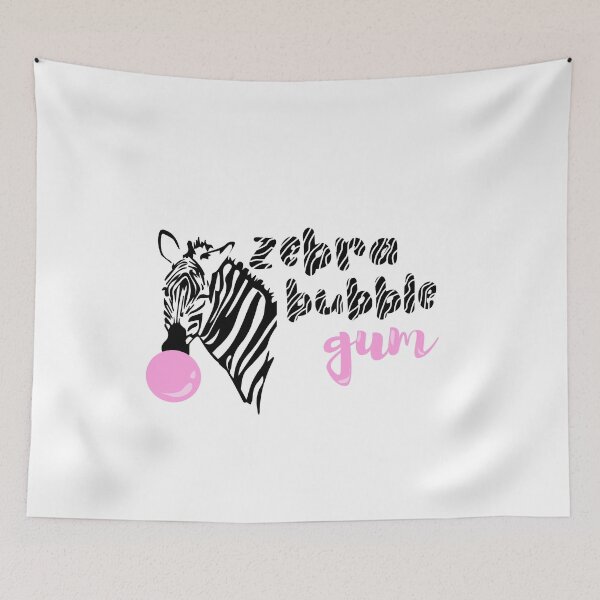 Item preview, zebra bubble gum ,white is the new black designed and sold by amine-HCH.