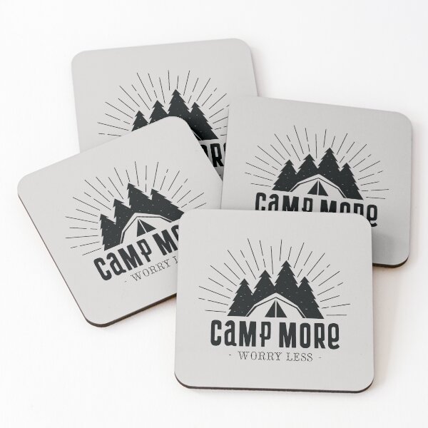 Item preview, Camp More Worry Less designed and sold by Mriganka Gogoi.