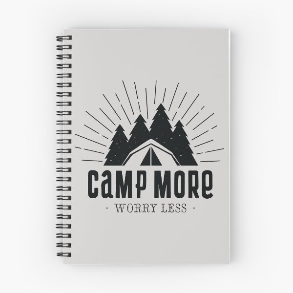 Item preview, Camp More Worry Less designed and sold by Mriganka Gogoi.