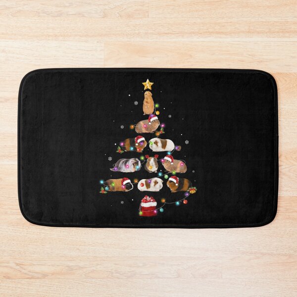Item preview, Funny Santa Guinea Pigs Christmas Tree Light Shirt Guinea Pig Pet Xmas Holiday T Shirt designed and sold by tuanitus.