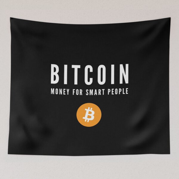Item preview, Bitcoin, money for smart people (3) designed and sold by Bouzdesigns.