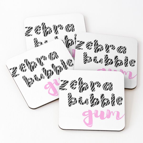 Item preview,  zebra bubble gum,white is the new black designed and sold by amine-HCH.