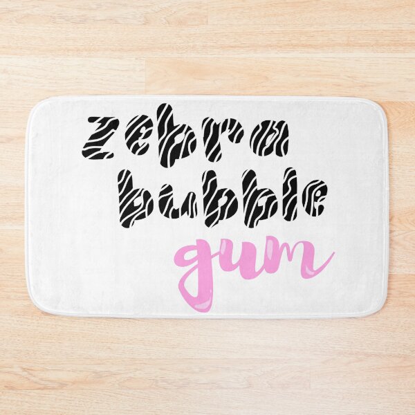Item preview,  zebra bubble gum,white is the new black designed and sold by amine-HCH.