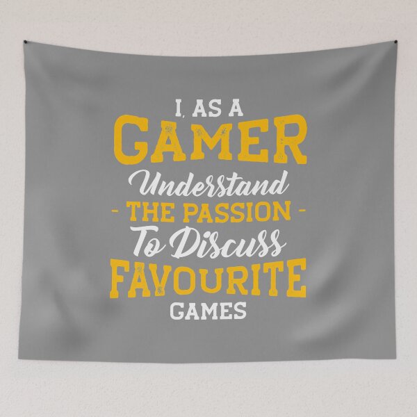 Item preview, I As a Gamer, Understad the Passion to Discuss Favourite Games designed and sold by yassiny.