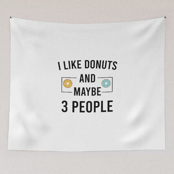 Item preview, i Like Donuts and Maybe 3 people designed and sold by Chamssou.
