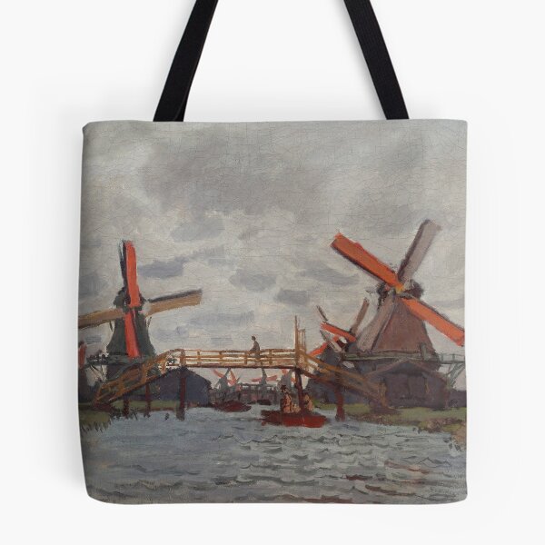 Item preview, Claude Monet - Windmills near Zaandam (Moulins à Westzijderveld près de Zaandam) (1871) designed and sold by HistoryRestored.