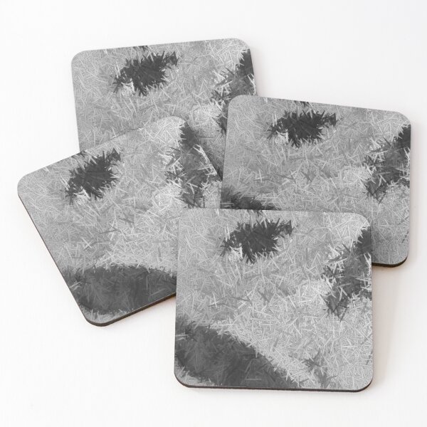 Item preview, Monochrome Black and White Modern Art Abstract Pattern designed and sold by KALEIDOSCOPE UK.
