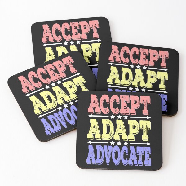 Item preview, Accept Adapt Advocate Vintage Design designed and sold by vineeth.