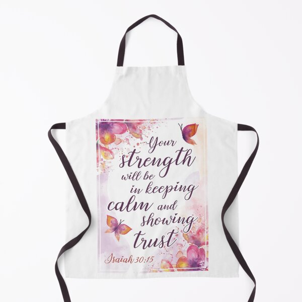 Item preview, JW 2021 Yeartext - Your strength will be in keeping calm and showing trust (Isaiah 30:15) designed and sold by LiliGalerie.