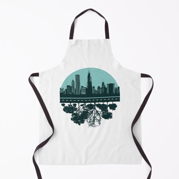 Item preview, Chicago tree skyline designed and sold by Mriganka Gogoi.