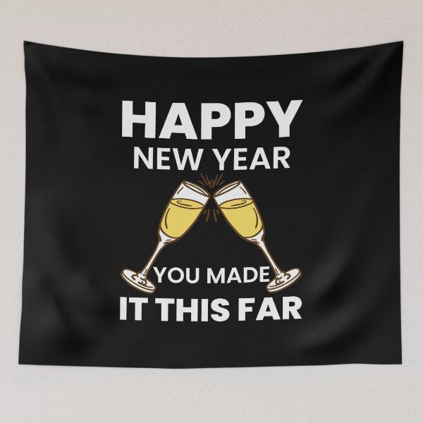 Item preview, 2021 Funny Slogan You Made It New Year's Day Gift designed and sold by haselshirt.