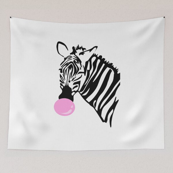 Item preview, zebra bubble gum ,white is the new black designed and sold by amine-HCH.