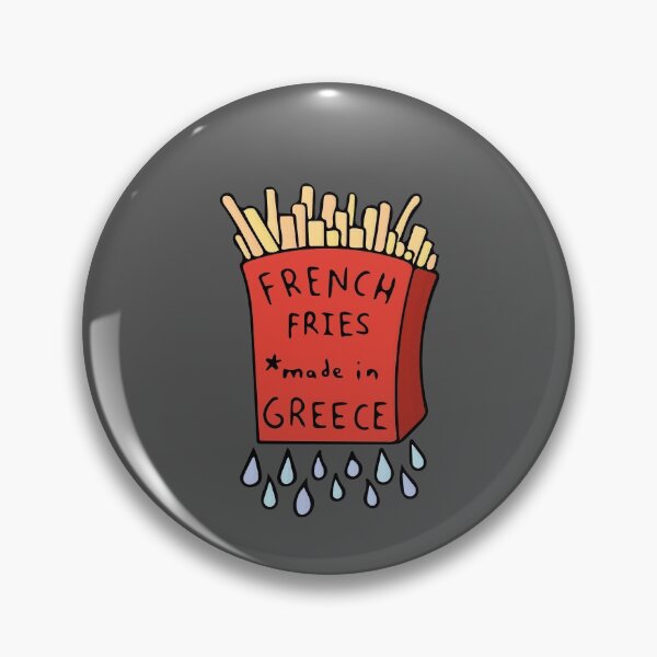 Item preview, French Fries, Made in Greece designed and sold by Davey's Designs.