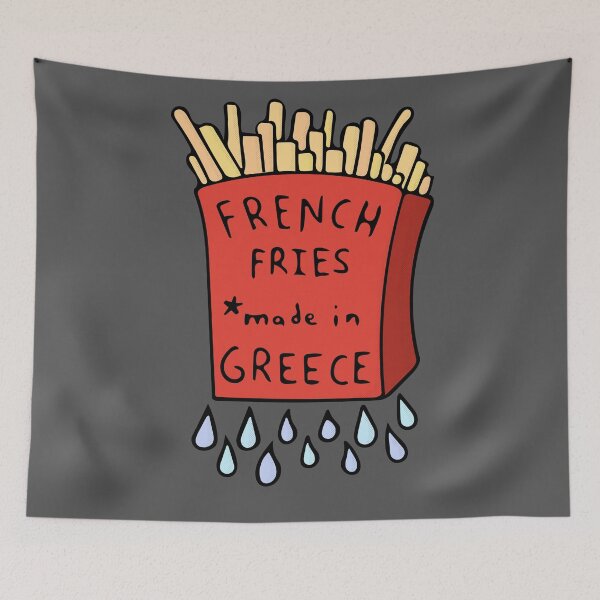 Item preview, French Fries, Made in Greece designed and sold by Davey's Designs.