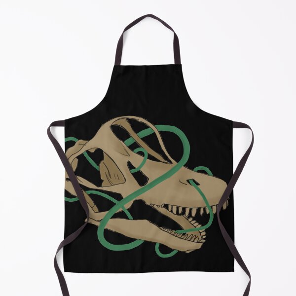 Item preview, Brachiosaurus skull with vines designed and sold by Dawnfeather.