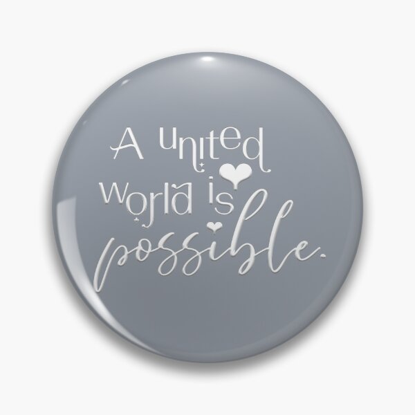 Artikelvorschau, Eine vereinte Welt ist möglich. (Weiß) entworfen und verkauft von squishyrainbow.