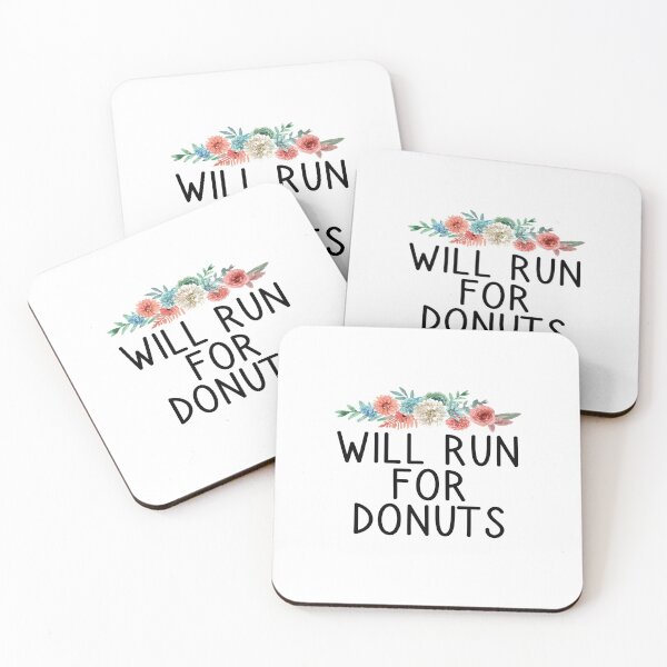 Item preview, Will Run for Donuts / Funny Runner Gift designed and sold by Chamssou.