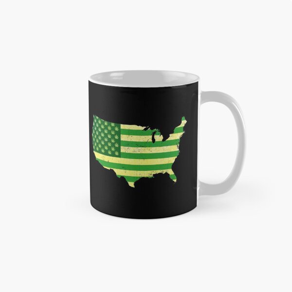 Item preview, USA Marijuana Flag Marijuana Flag designed and sold by Nikkidesaeger.
