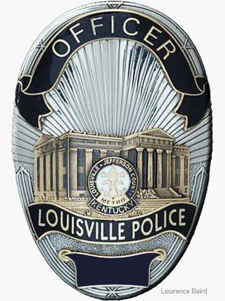 Louisville Police Sticker for Sale by Lawrence Baird