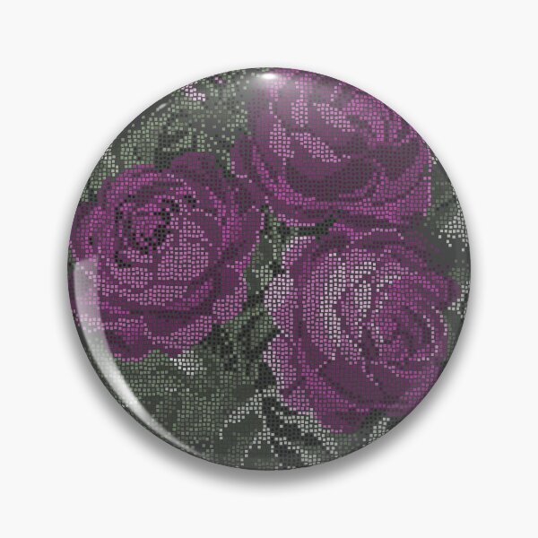 Item preview, Vintage Mosaic Roses designed and sold by MaijaR.