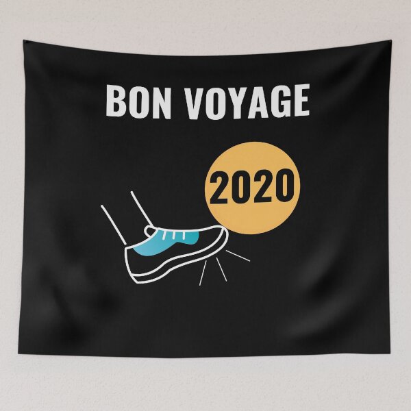 Item preview, Bon Voyage 2020 Funny Kicking Design designed and sold by up4tee.