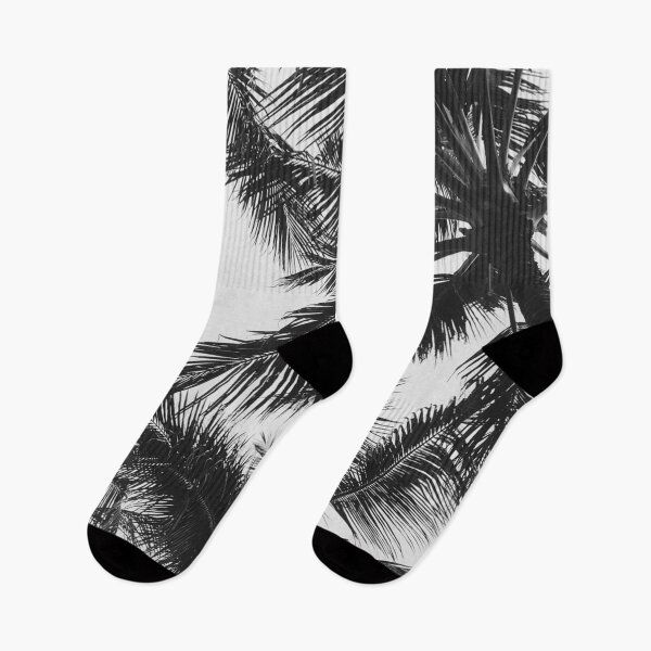 Artikelvorschau, Palm Sky Black & amp; amp; Weiße Fotografie entworfen und verkauft von HintofNature.