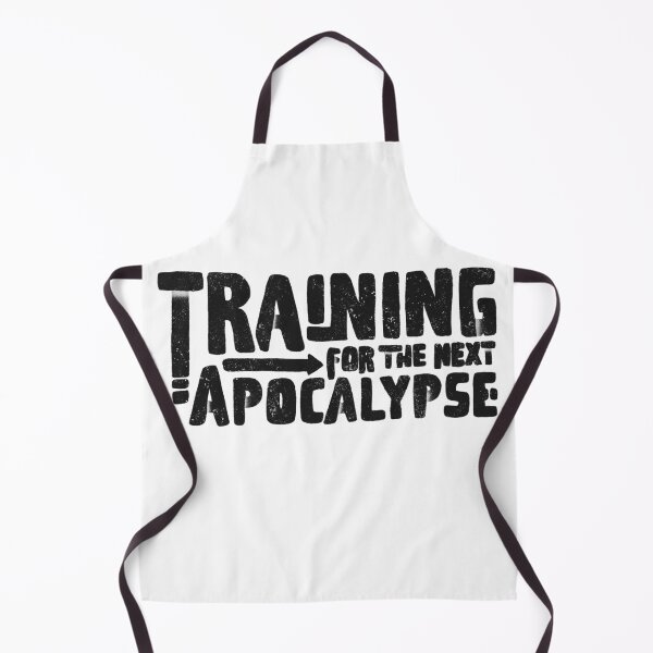 Item preview, Training for the next apocalypse b designed and sold by manuvila.
