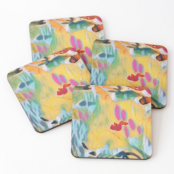 Item preview, Multi Coloured Abstract Modern Art Random Pattern for Cushion, Dresses etc designed and sold by KALEIDOSCOPE UK.