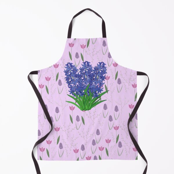 Item preview, purple hyacinth flower designed and sold by GulQari.